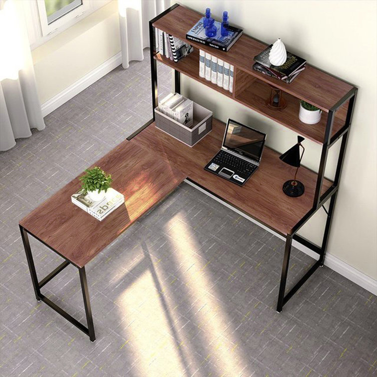 Inbox Zero Reversible LShape Desk Wayfair
